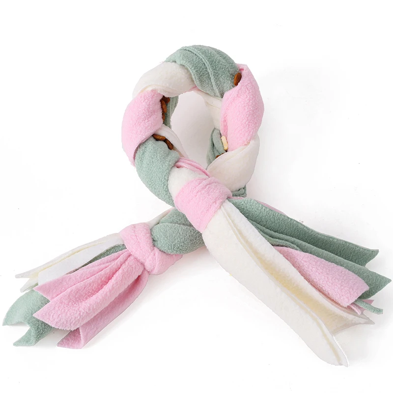 Плетеная игрушка для собак скрывающая еду медленная еда игр на открытом воздухе