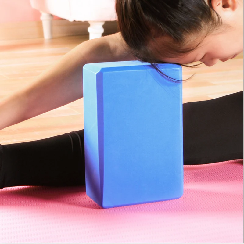Блок для йоги реквизит кирпич из пенопласта кроссфита тренировки растяжки