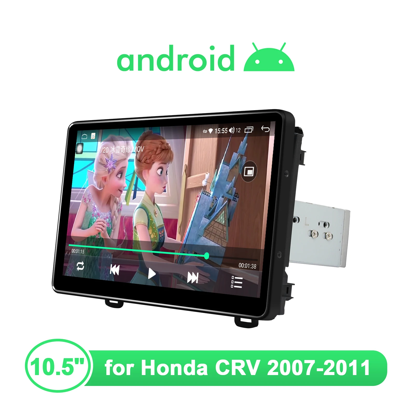 구매 안드로이드 10 헤드 유닛 자동차 라디오 스테레오 멀티미디어 플레이어 혼다 CR-V CRV 10.5 2007 2011