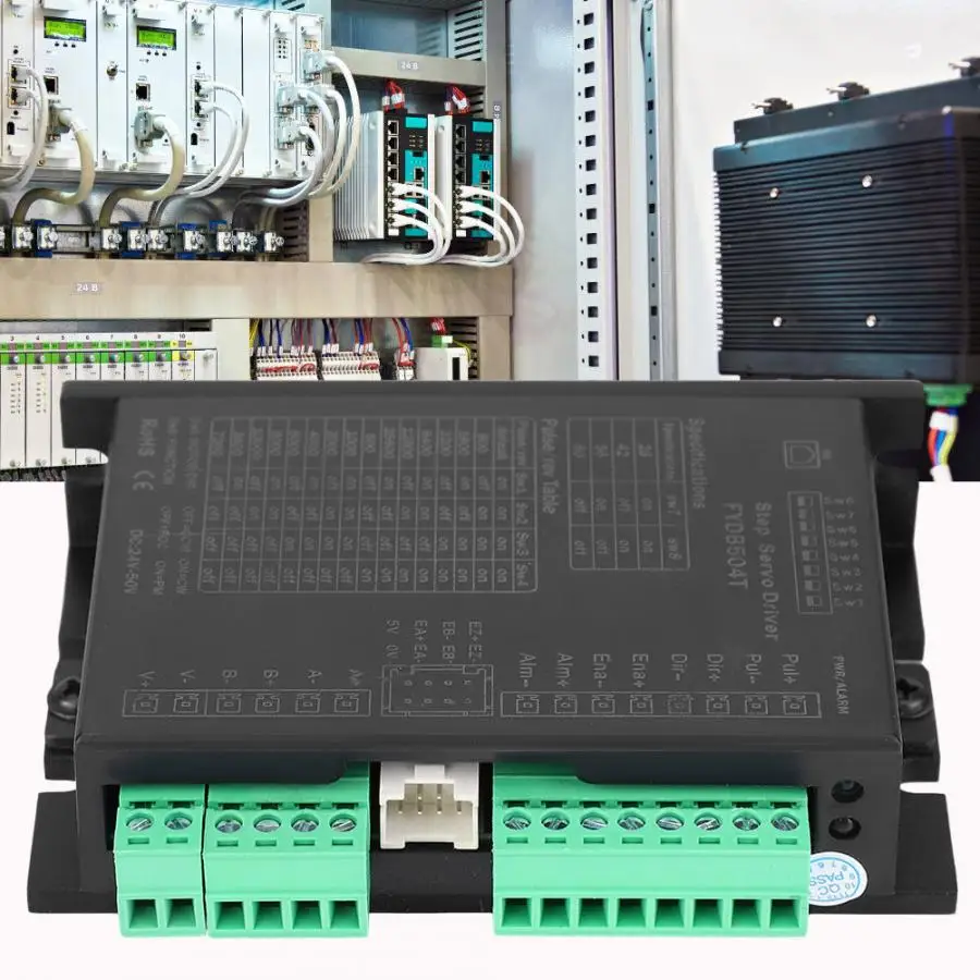 Шаговый двигатель Nema 2 фазы замкнутая петля Автоматическая регулировка DC24 50V 1 0 4.0A