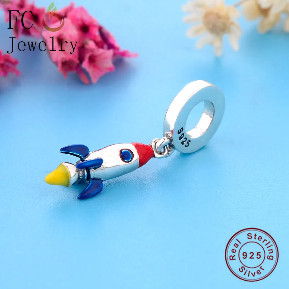FC ювелирные изделия подходят к оригинальным браслетам Pandora брелоки 925 пробы