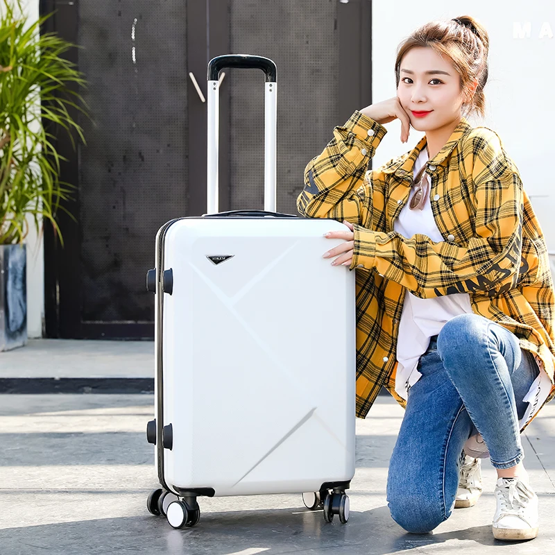 Vnelstyle Fashion suitcase men women travel password box student popular rolling luggage 24 inch trolley case universal wheel