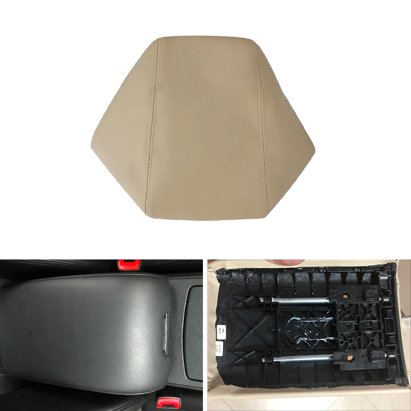 

Стайлинг автомобиля, кожаный центральный подлокотник из микрофибры для Infiniti G35 2002 2003 2004 2005 2006 2007 бежевый