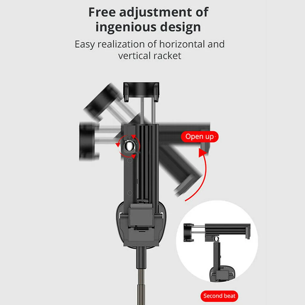 1x Bluetooth селфи палка портативный интегрированный штатив смартфон Стенд bluetooth