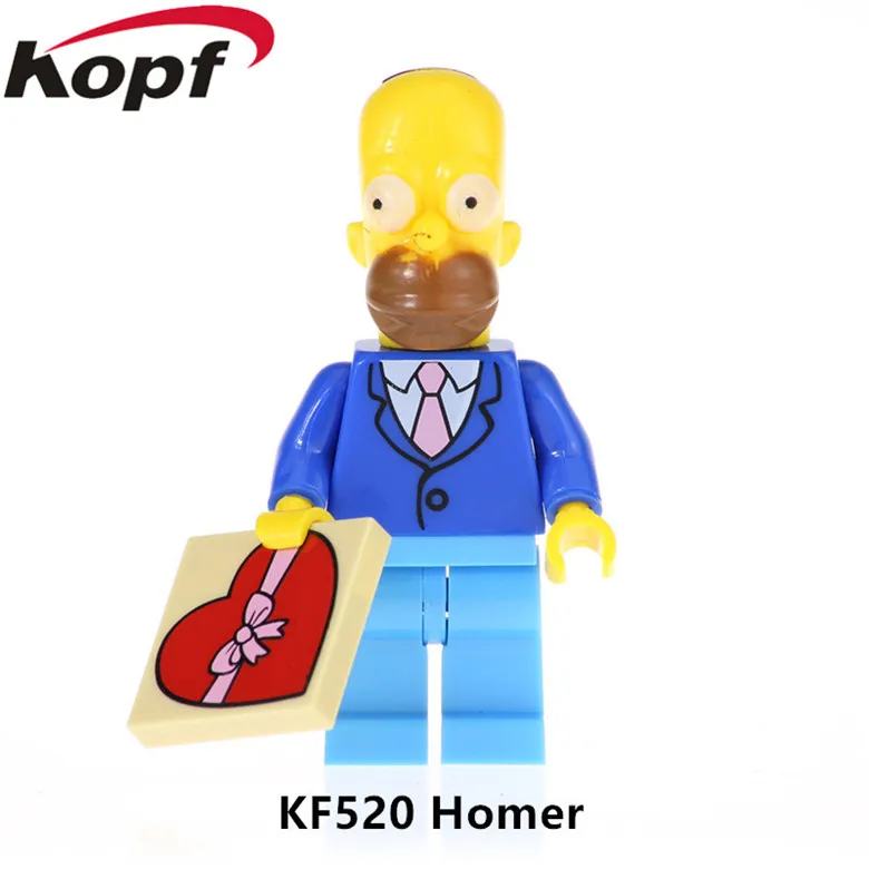 KF520 Without Box Супергерои из серии фильмов, прозрачные кирпичи хищника, строительные блоки, куклы, фигурки, Подарочные игрушки для детей KF812 - Цвет: KF520 Without Box