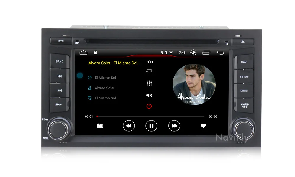 Android 9,0 автомобильный gps трек мультимедийный плеер 7 ''сенсорный экран для Seat Leon 2013 Автомагнитола RDS bluetooth