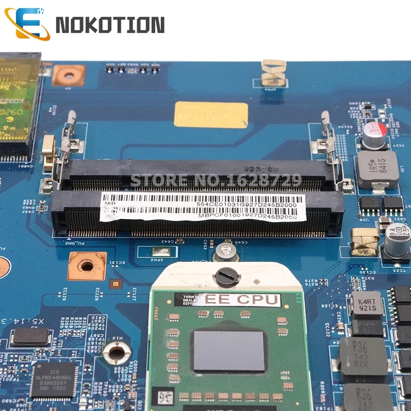Материнская плата NOKOTION MBPCF01001 MB.PCF01.001 488.4ce01. 021 для ноутбука Acer aspire 7535 7535G разъем s1