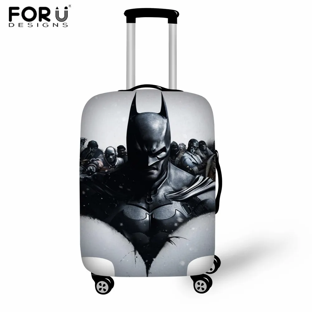 FORUDESIGNS/Эластичный Защитный чехол для багажа с рисунком суперчеловека-паука, чехол от пыли 18-32 дюймов, чехол для багажника, аксессуары для путешествий - Цвет: LH1237