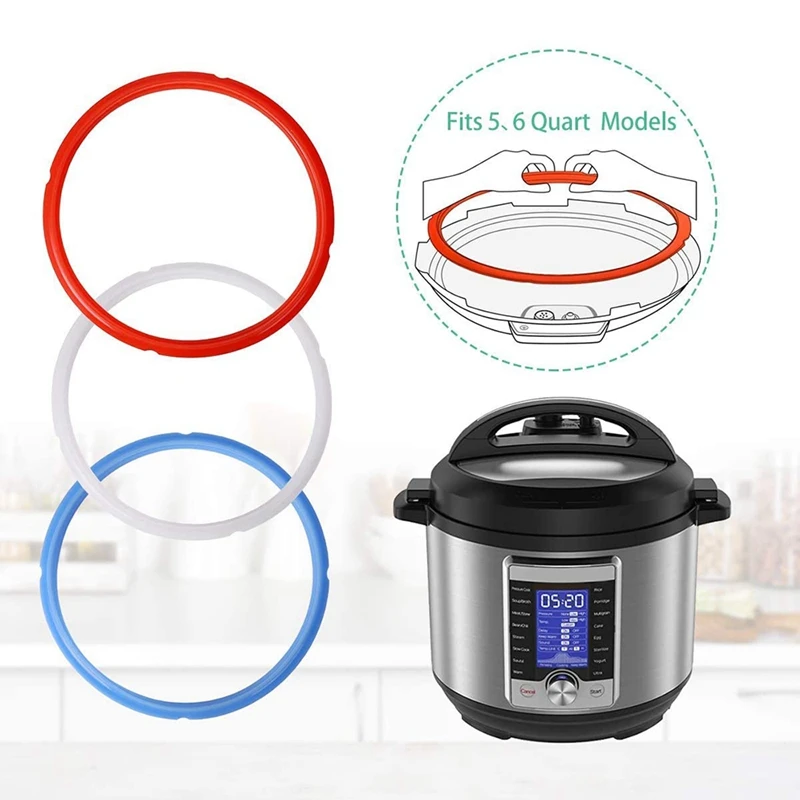 3 упаковки силиконовых уплотнительных колец и паровой клапан замена