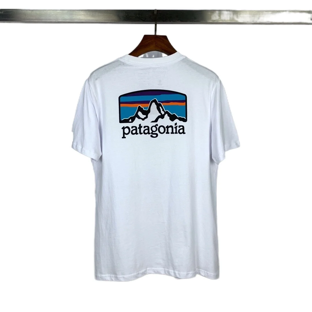 

Europe and the United States new summer turtleneck men and women short-sleeved T-shirt