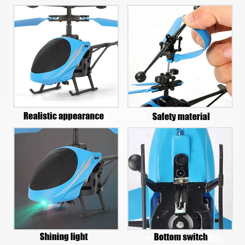 ZK50 Helicopter Aircraft Toys Mini LED Light RC Drone Flying Suspension Induction Toy Kid/Adult Children Gift | Игрушки и хобби