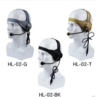 outdoor activities live cs camping tactical equipment tactical round unilateral headset