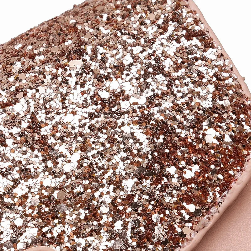 

HISUELY Women PU Bling Sequins Small Messenger Chain Bag Female Fashion Simple Shoulder Crossbody Bag Ladies Evening Party Q4