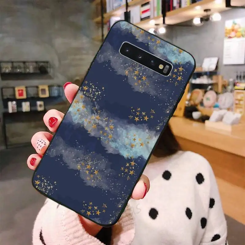 

Luxury Starry Sky compass star constellation Phone Cases For Samsung A50 A51 A71 A20E A20S S10 S20 S21 S30 Plus ultra 5G M11