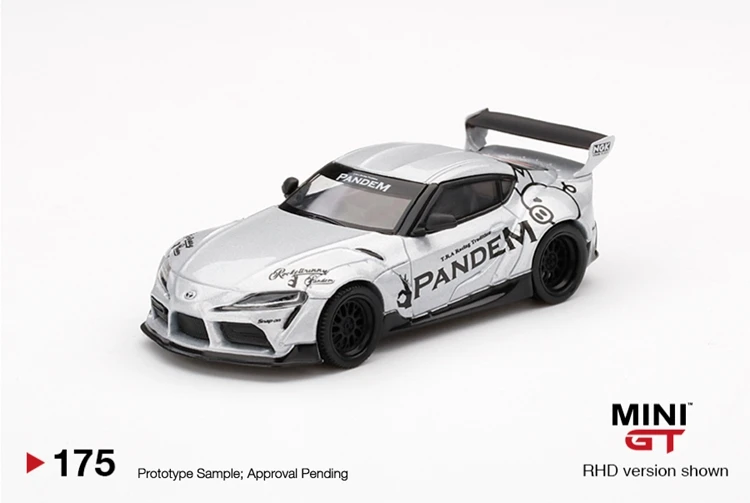 

Коллекция моделей автомобилей MINI GT 1:64 Toyota Supra #45 из сплава