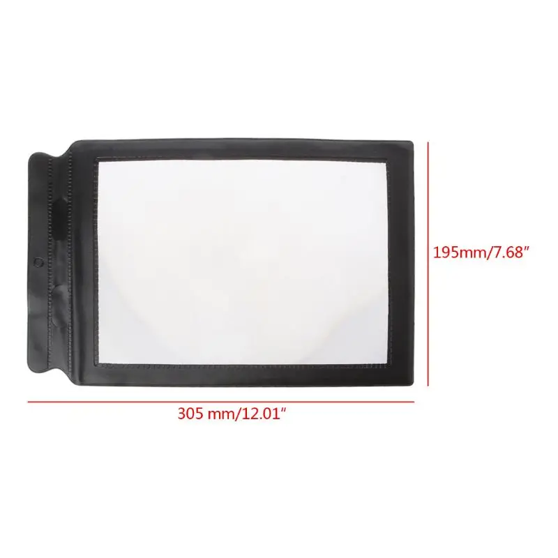 

3X Full Page Magnifier Large Magnifying Glass Reading Book Aid Len Magnification