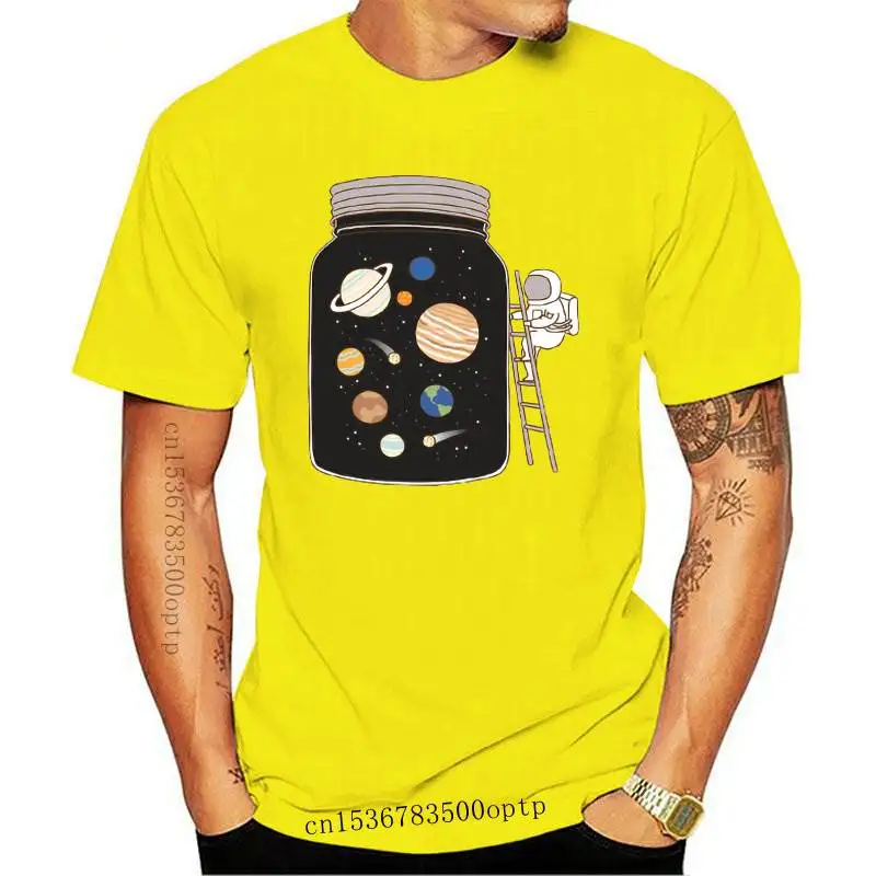 

New Women Space Cartoon Fashion Short Sleeve Cute Pint Clothes Summer Shirt T-shirts Top T Graphic Female Ladies Womens Tee T-Sh