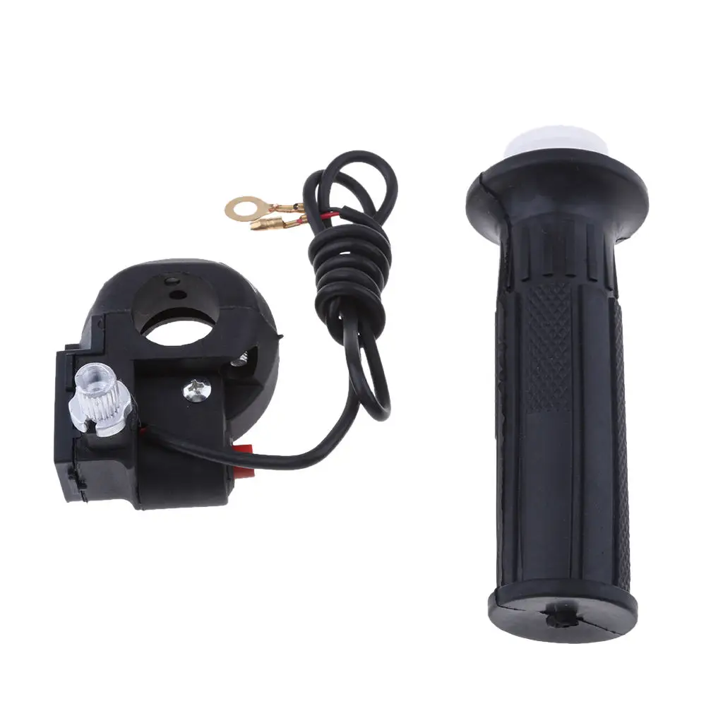 

Universal Motorcycle 47 49cc Mini Moto Dirtbike Twist Throttle Grip Stop Kill Switch & Cable 22mm