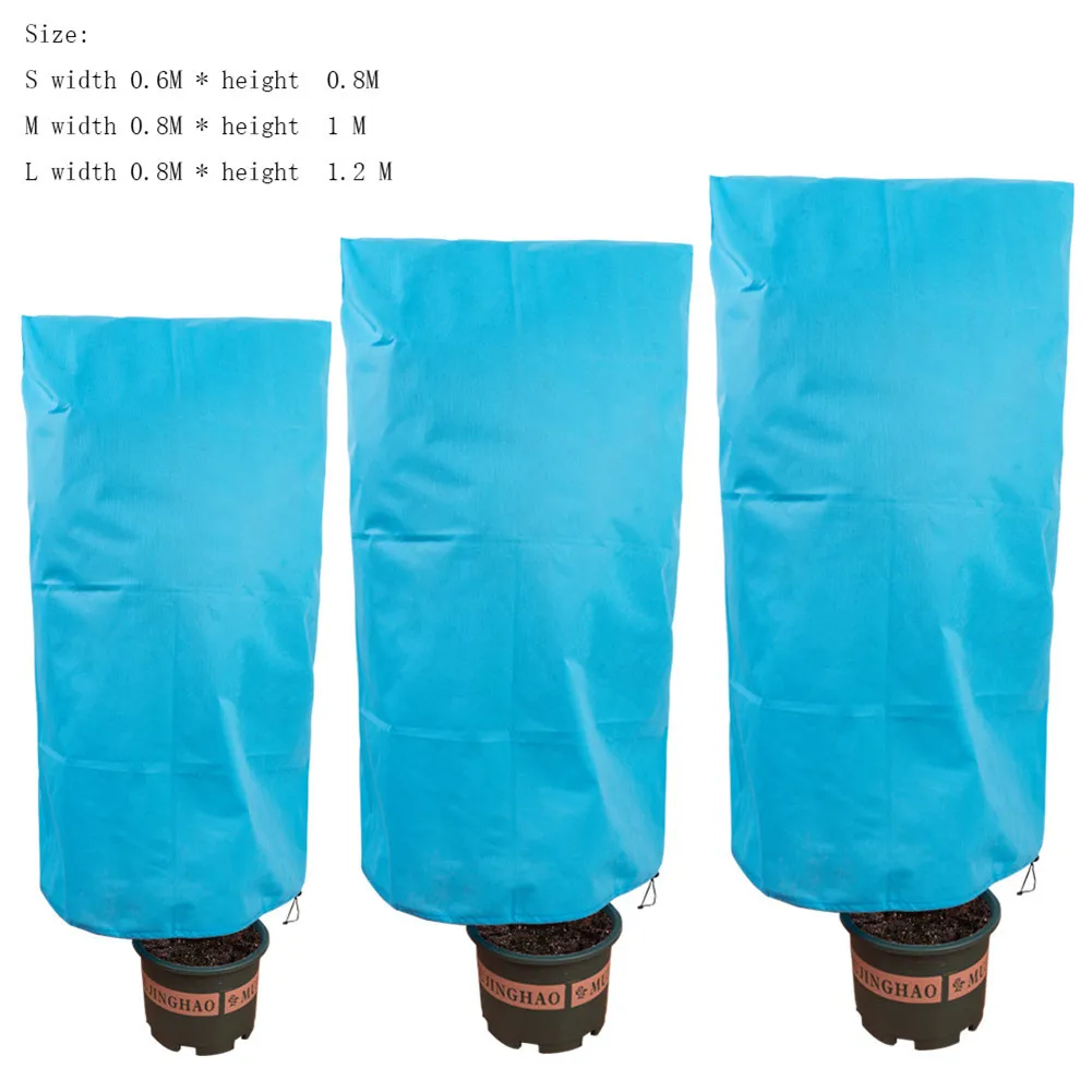 

1PC Non-woven Fleece Plant Cover Frost Protection Warming Suitable For Garden Plant Cover Tree Shrub Frost Protect Bag