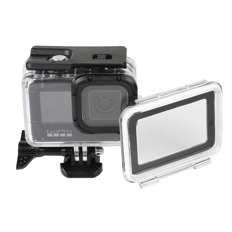 Водонепроницаемый чехол для GoPro Hero 9 черный Gopro водонепроницаемый 60 м с сенсорной