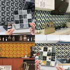 10 шт., водонепроницаемые наклейки для плитки, из ПВХ