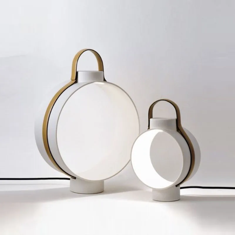 

Modern minimalist creative living room table lamp Nordic children's room bedroom study art designer model room lamp WF1121358