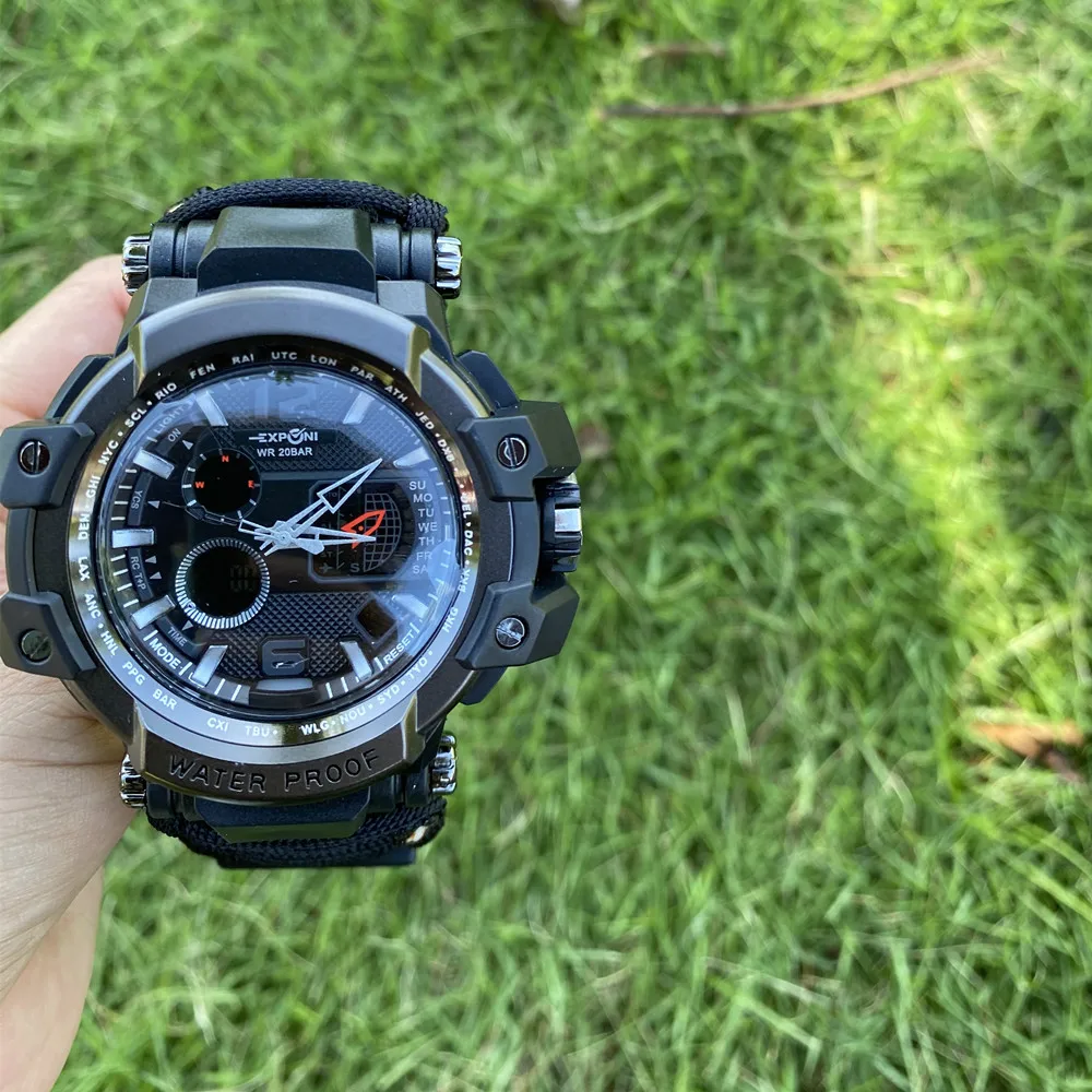 Многофункциональные выживания часы браслет инструмент для использования на