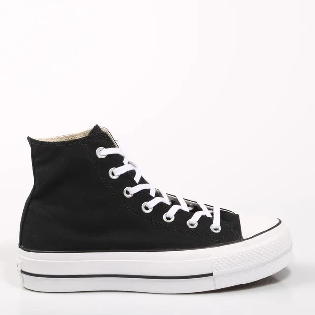 Женские кроссовки на платформе Converse Chuck Taylor, черные повседневные  кроссовки с высоким верхом и низким каблуком, европейские размеры 35-40 -  купить по выгодной цене | AliExpress