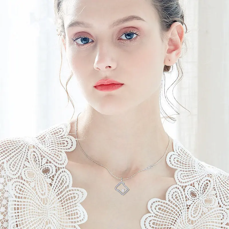 Модное изящное ожерелье CDE с кулоном в виде нарезного хлеба ошейники кристаллами