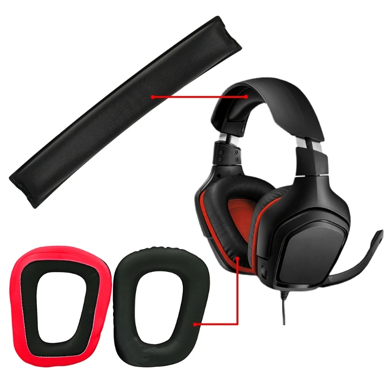 Амбушюры для игровой гарнитуры сменные амбушюры logitech- G331G332 G432 G431 G430 G230 G231 G930 |