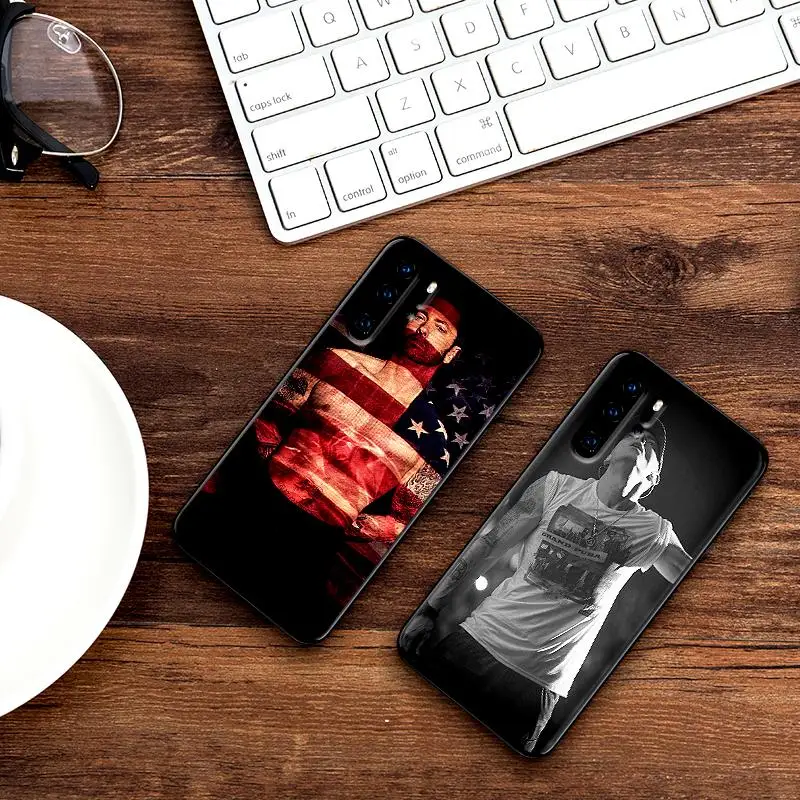 Эминем американский поп арт для Huawei Honor 6a 7A 3GB Pro 7X 8X 9X 8 9 10 Lite Note View 20 силиконовый
