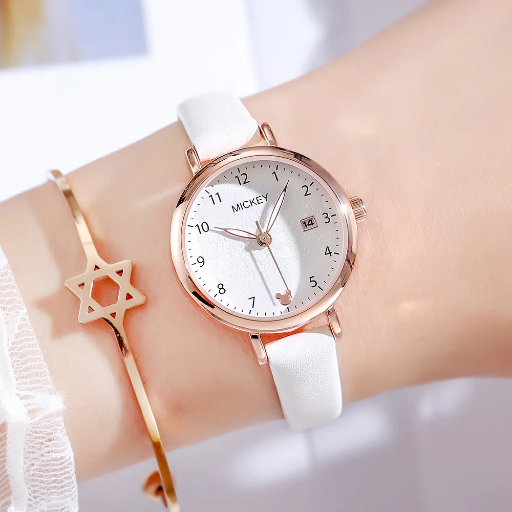 Часы Наручные детские с изображением Принцессы Диснея Роскошные Кварцевые