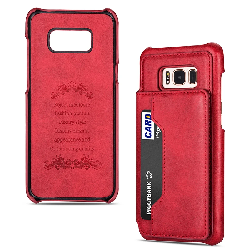 Флип кожаный чехол для Samsung Galaxy S8 S9 S10 Plus винтажные телефонные чехлы Note 8 9 10 A50 A70 задние крышки.