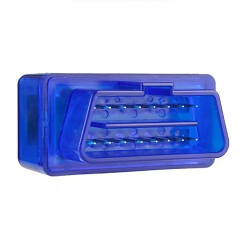 Портативный Мини OBD Bluetooth ELM327 Версия V2.1 вафельный чип детектор неисправностей