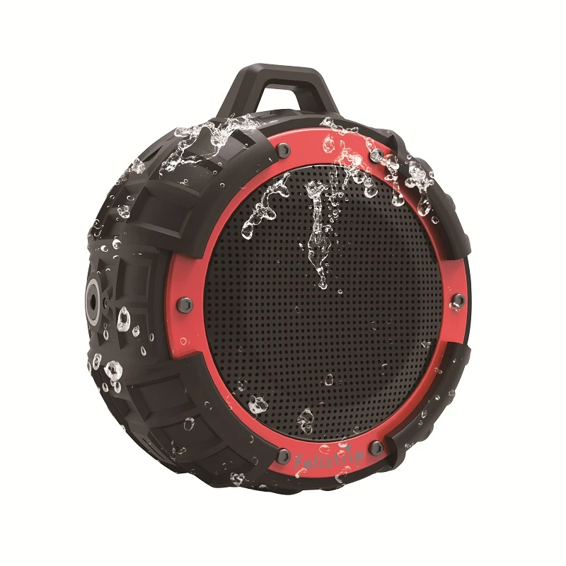 Открытый Bluetooth динамик Портативный беспроводной стерео с микрофоном IPX8