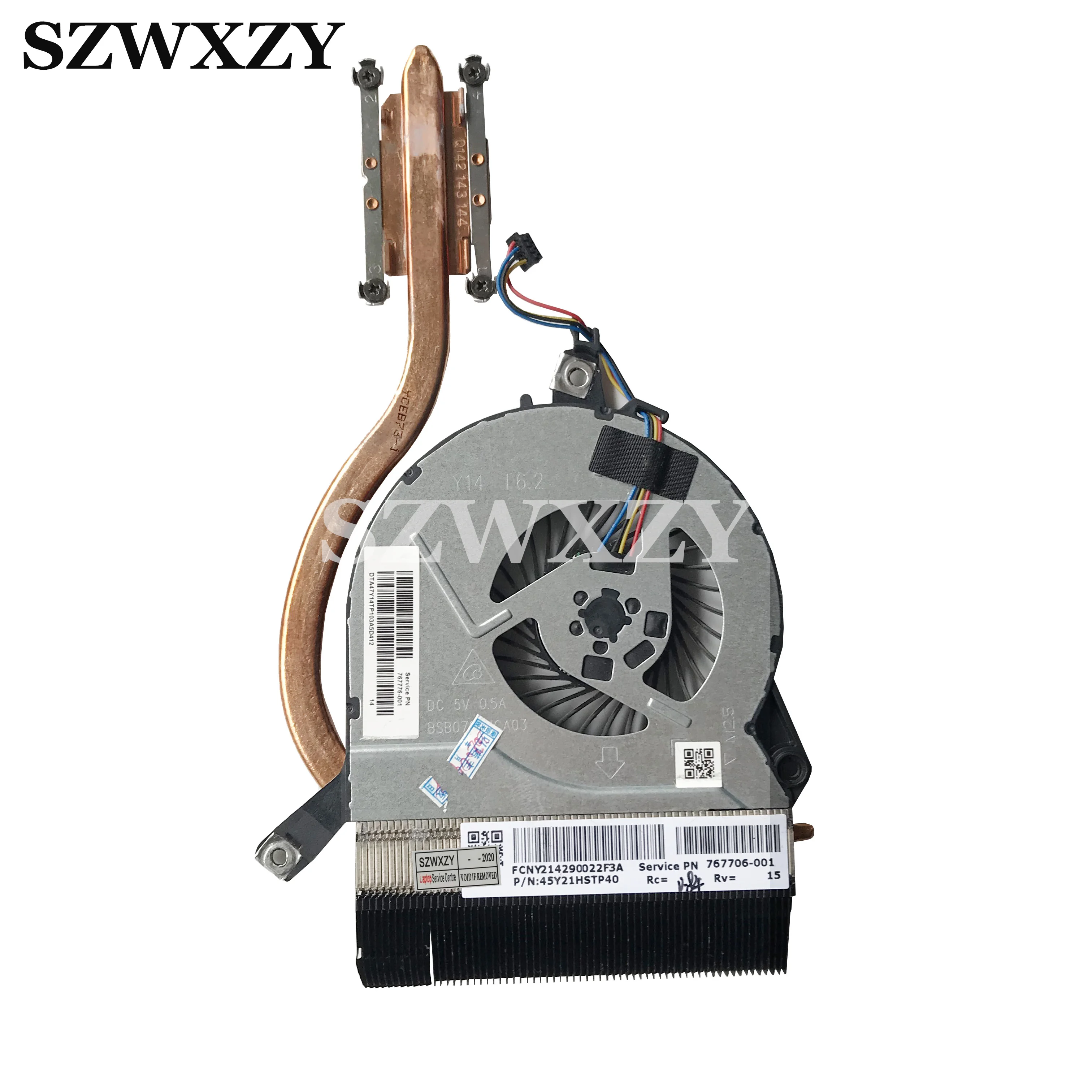 Подлинный охлаждающий вентилятор для ноутбука HP 14 P 15 17 серии 767776 001 767706
