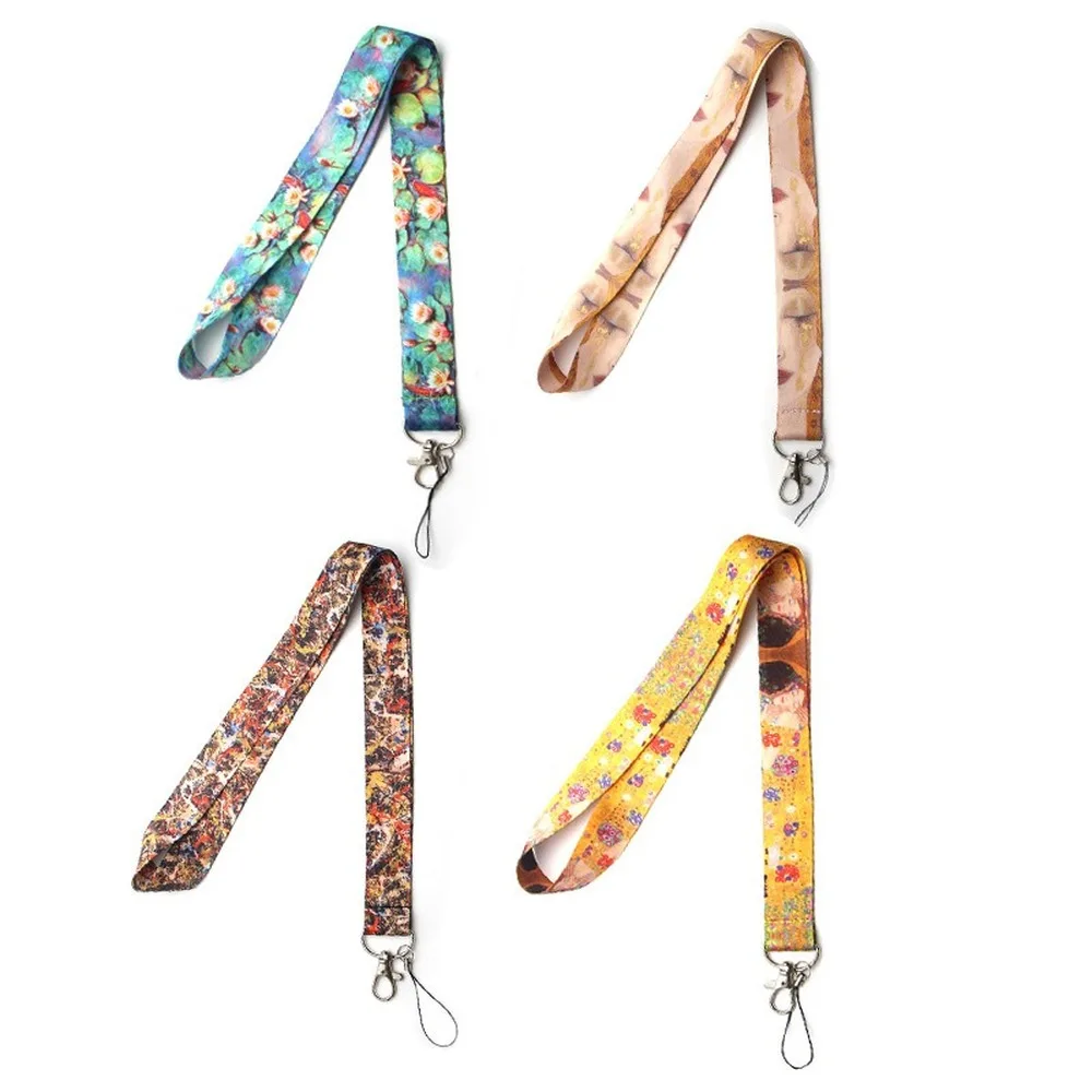 Шнурок для ключей телефона полноцветный индивидуальный дизайн держатель