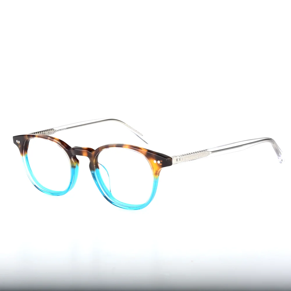 Брендовые дизайнерские оптические очки в оправе ретро круглые для мужчин и