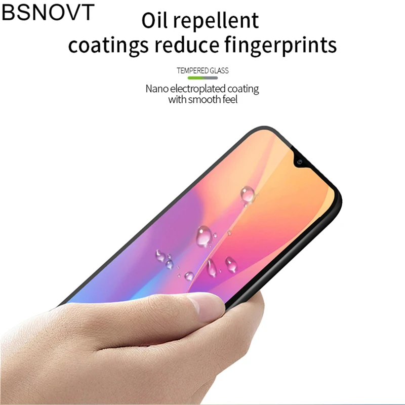 2 шт Защита экрана для Xiaomi Redmi 8A стекло полное покрытие закаленное 6 дюйма |