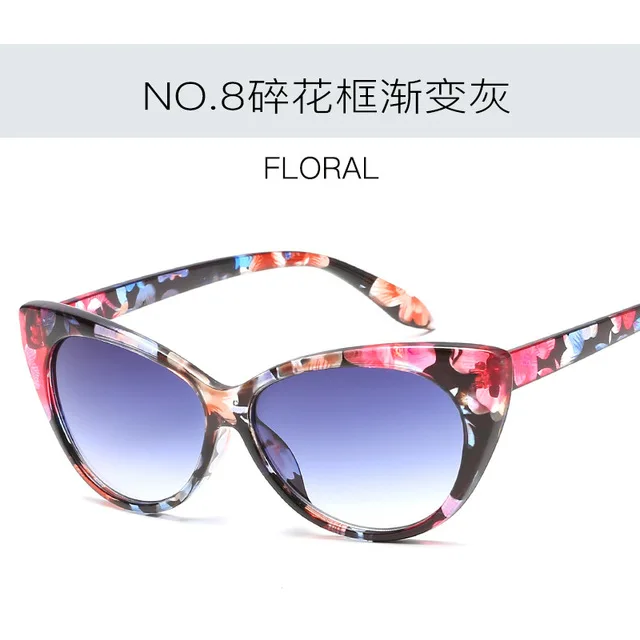 

2020 New Sexy Cat eye Sunglasses Women Brand Designer Vintage Ladies Cateyes Sun glasses Fashion Female Glasses Oculos De Sol