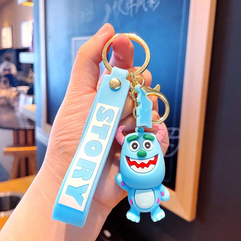 Брелки с героями Диснея История игрушек мультфильм Deehus Базз светильник Майк Wazowski