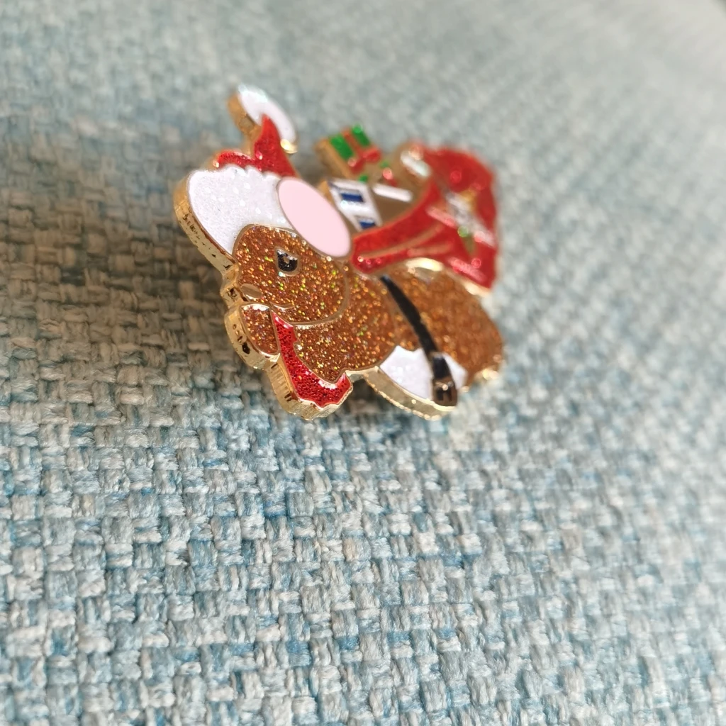 Оптовая продажа 2 &quotБлестящий Рождественский подарок модный Нагрудный значок