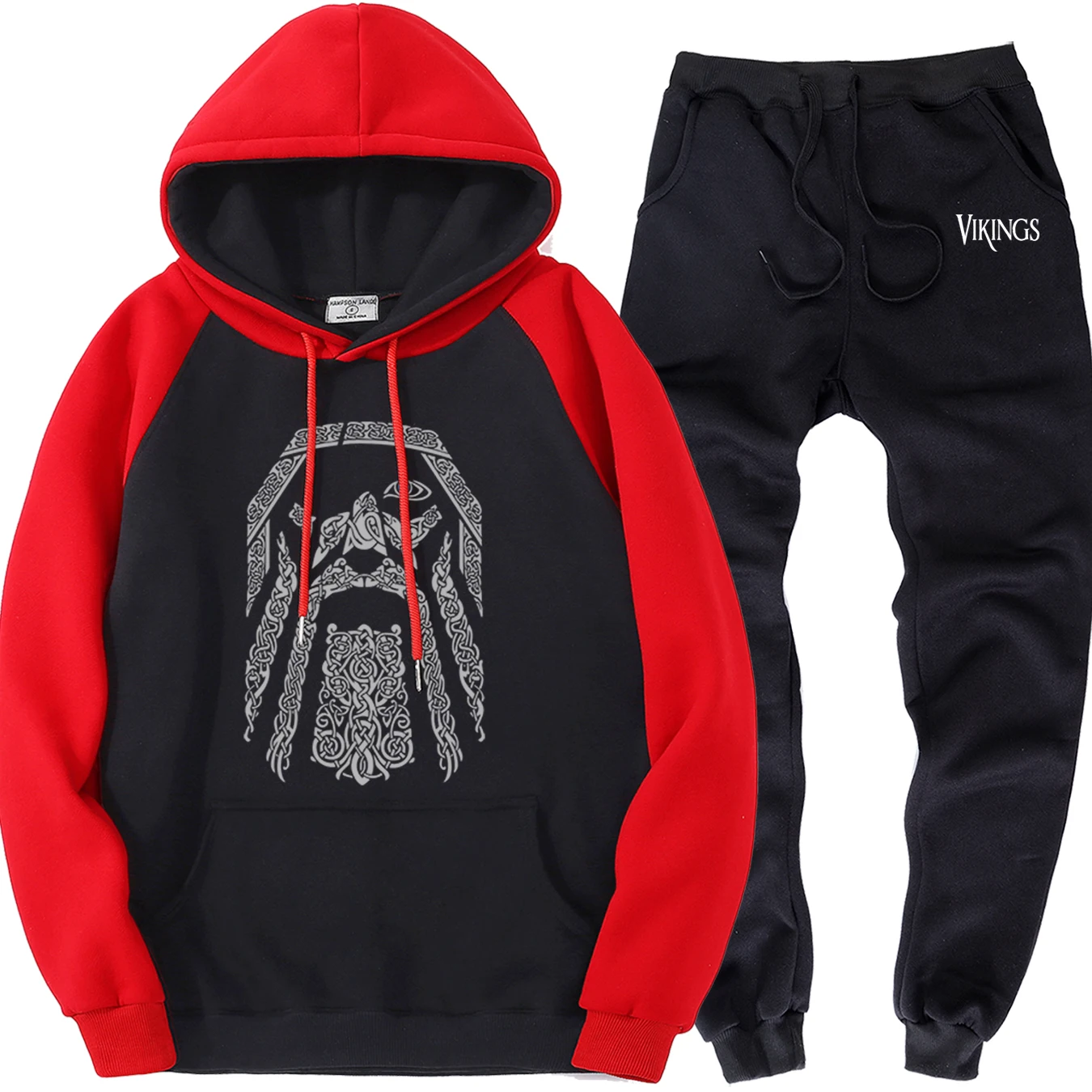 Мужской комплект реглан флисовая брендовая одежда Одина Викинга теплая