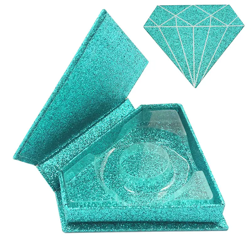 1 пара упаковочных коробок для ресниц накладные 3d норковые коробки искусственные