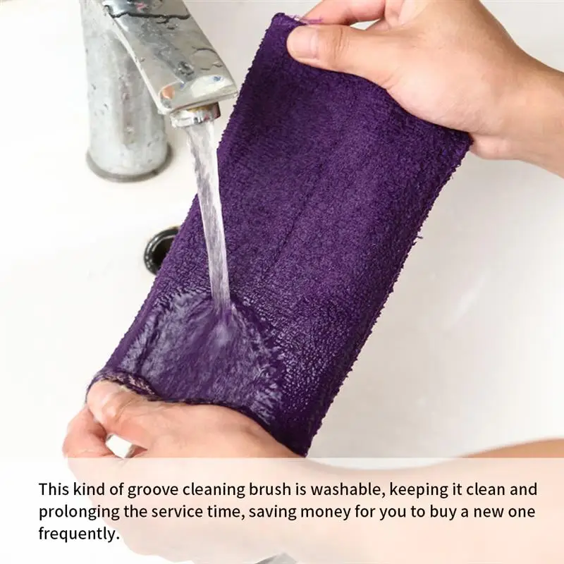 

Groove Cleaning Brush Adjustable Window Groove Cleaning Brush Dust Removing Tool For Cleaning Windows Wipe Glass Groove