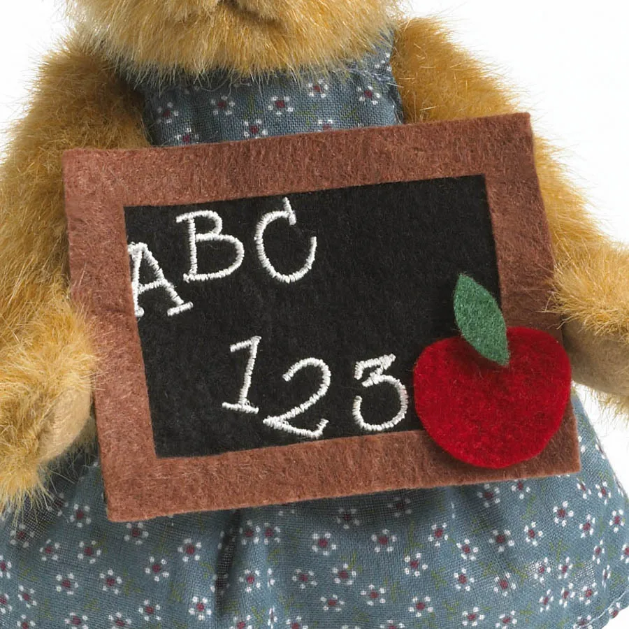 20 см творческий Лаки плюшевый медведь Школьные сумки для девочек Рождественская