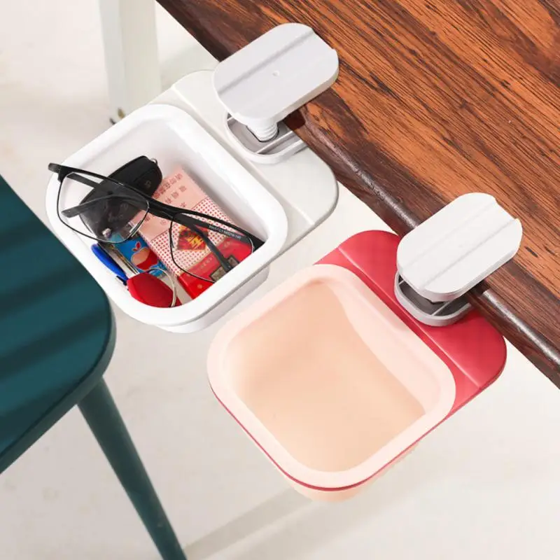 

Under The Table Food Waste Storage Box Multi-angle Rotating Dining Table Chopsticks Tray Vegetable Residue Bucket Trash Holder