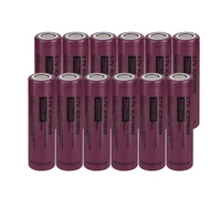 12pc new pkcell 18650 battery li ion lithium rechargeable battery icr18650 batteries 3 7v 2200mah for flashlight diy pack
