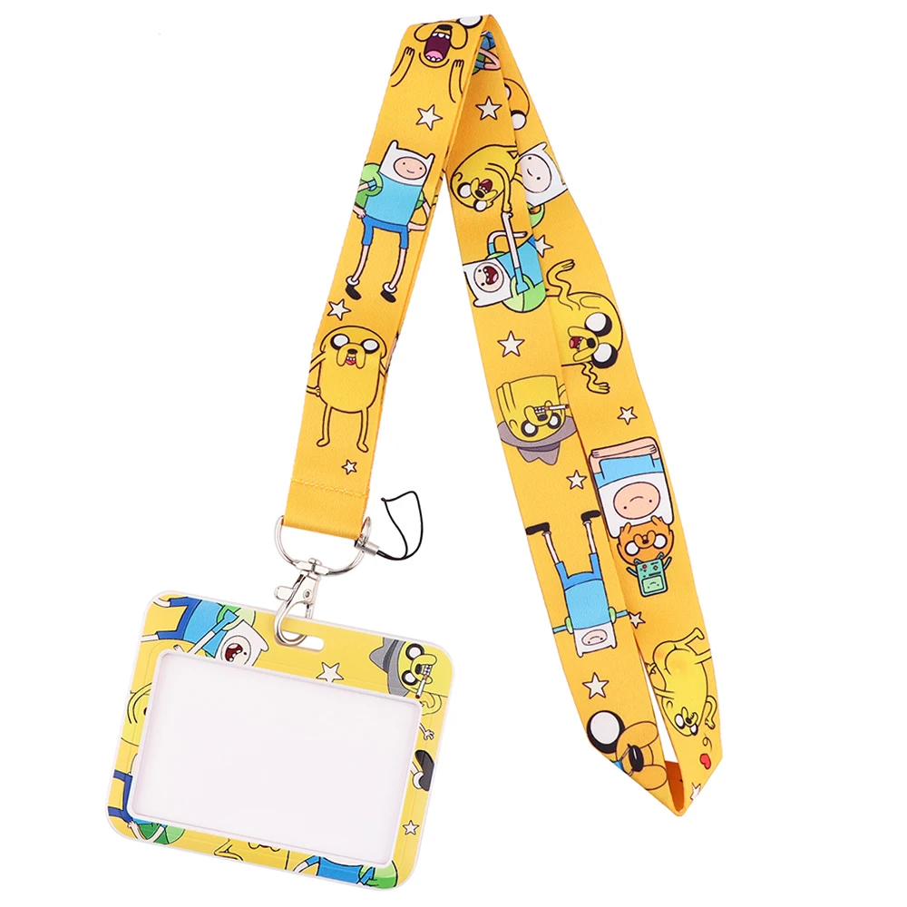 

DZ2057 Manga Anime Cartoon Neck Strap Keychain Badge Holder ID Card Pass Hang Rope Lariat Lanyard for Key Rings Accessories