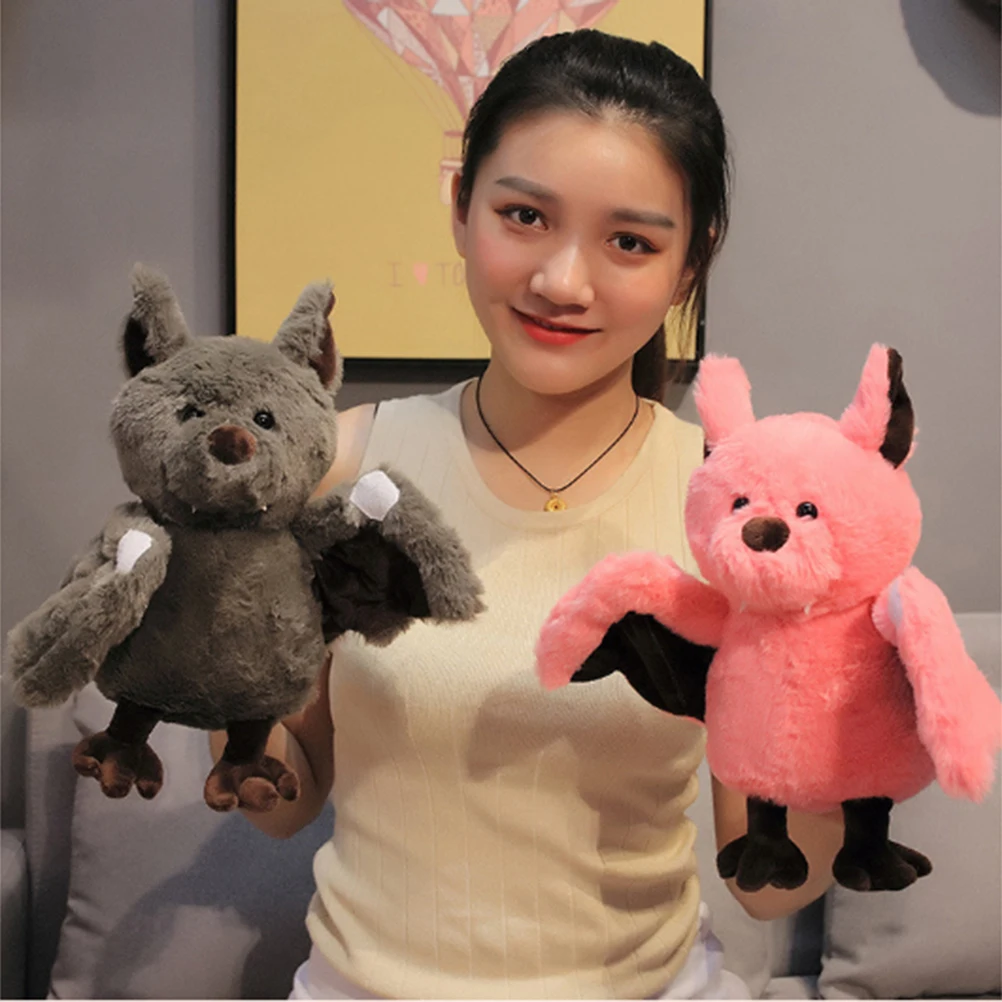 

Creative Cartoon Bat Plush Toy Dark Elf Cute Bat Baby Soft Personality With Sleep Storytelling Plush Toy Gift For Children #30